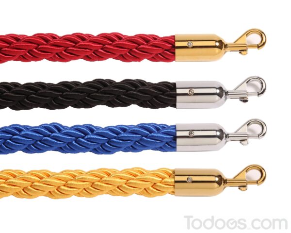 Braided Stanchion Rope Works Well For Red Carpet Events