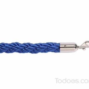 Braided stanchion rope works well for red carpet events and public places like banks, casinos, hotels, and churches.