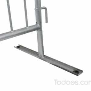 8’ Galvanized Steel crowd control barrier is the ultimate solution for event crowd control. Heavy Duty and built to endure.
