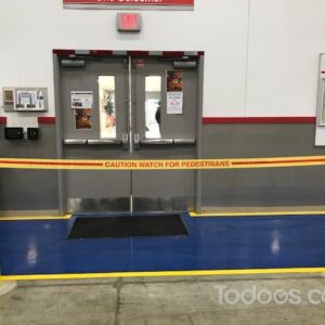 Retractable barriers wall mounted - Look for hallway friendly barriers