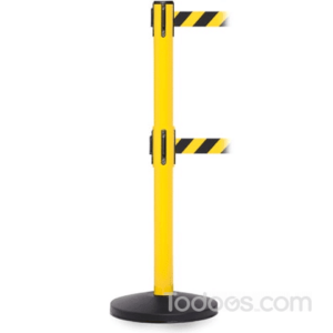 SafetyMaster Twin 450 Yellow Stanchion
