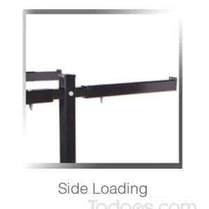 Stanchion storage cart - 18 post storage capacity and built to fit through all standard door and passage ways. Heavy duty steel construction.