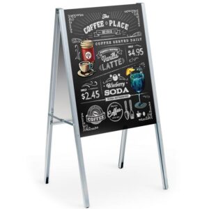 A frame sign holder | Sandwich Board Style Messaging