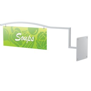 Aisle markers are excellent tools for helping customers find what they need while shopping. 