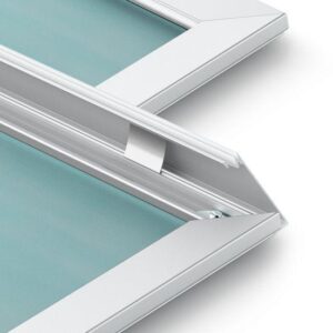 Poster snap frames | ALL aluminum EasyOpen Snapframes Made in USA!