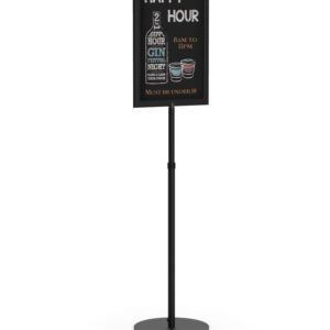 Plastic poster holders - Perfex Pedestal Signframes 2
