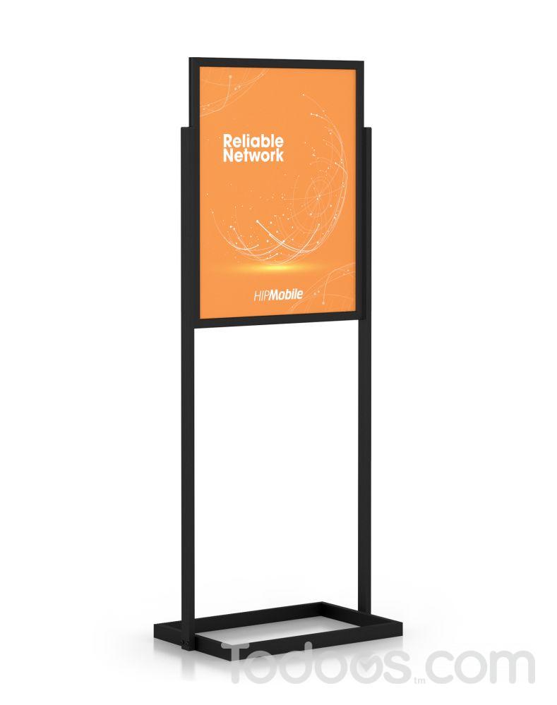 Poster holder Position your signs to be seen & increase customers