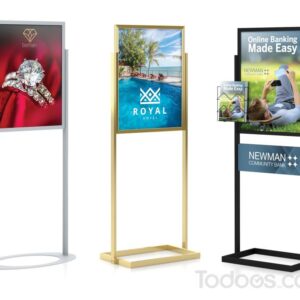 Poster holder | Position your signs to be seen & increase business footfalls
