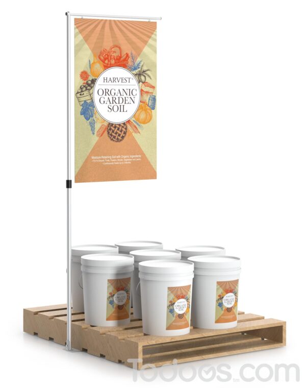 Pallet rack sign holders | Make your message instantly visible!