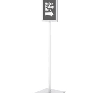 Plastic poster holders | Economical sign holder - perfect for menus or public information. Light weight aluminum frames at affordable prices.