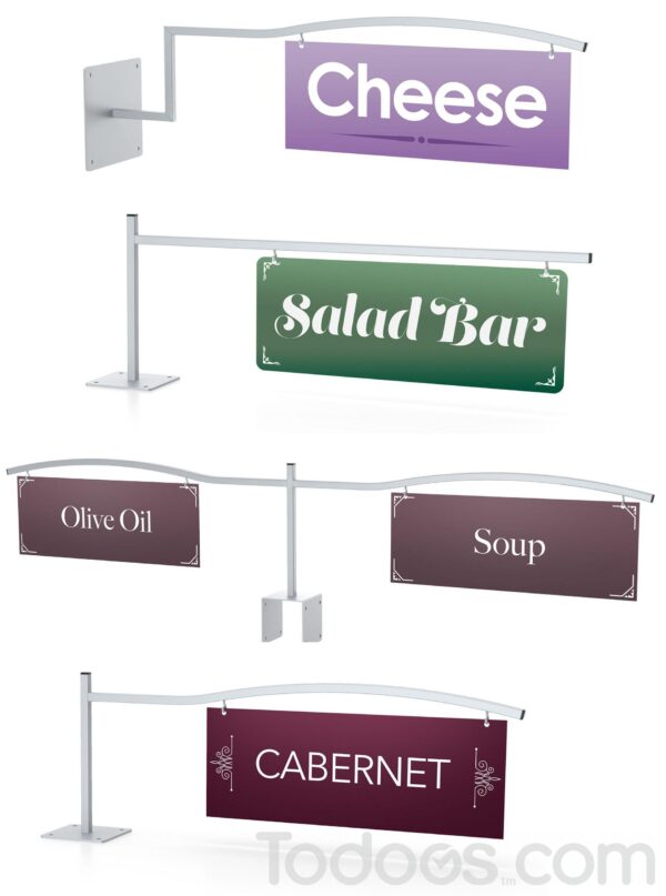 Aisle Markers Make Your Customers’ Shopping Experience Easy