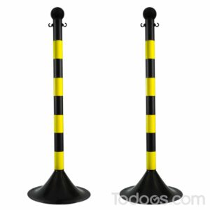 Durable Striped Airport Stanchions Offer the Best Crowd Control.