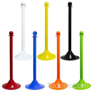 Managing crowds has never been easier with event stanchions. Many bold colors to choose from. Make your next event a breeze.