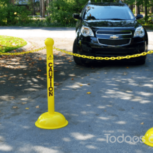 Our 3” diameter outdoor plastic stanchions are perfect as security barriers - sturdy, durable, and affordable.