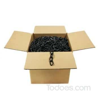 Black Plastic Barrier Chain - In a Box