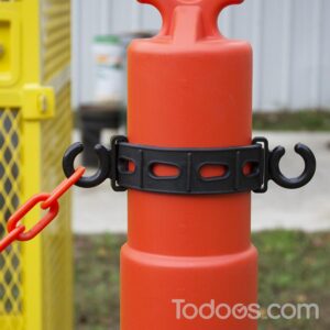 Connect-all lets you easily attach 2 chains to a bollard! Shop now!