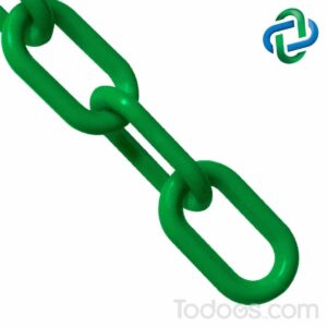 Green Plastic Barrier Chain In A Box