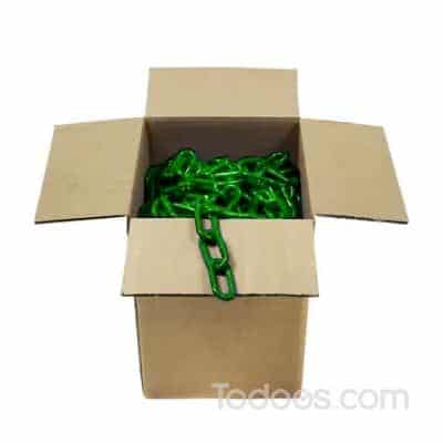 Green Plastic Chain in Bulk - 100 ft or 500 ft Box