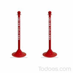 These crowd stanchions, good for both indoor and outdoor use, keep visitors safe and your business covered against liability.
