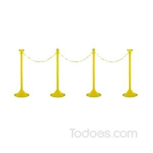 Chain stanchion kits are perfect for smooth crowd control at parking lots, and crowded places