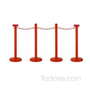 2.5” stanchion and chain kit for effective crowd control...