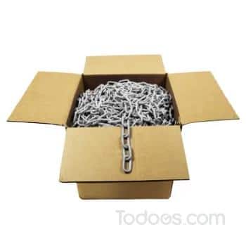 White Plastic Barrier Chain - In a Box