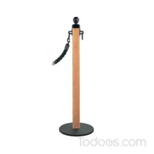 Create a country-style look with wooden stanchions.