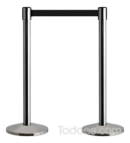 Stainless Steel Queue Belt Barrier for Organized Crowd Control