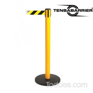 Secure dangerous areas with metal tensabarrier stanchions!