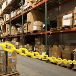 Loading Dock Kit Barrier System in A Warehouse