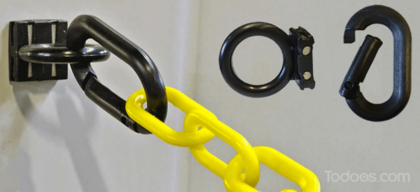 Loading Dock Kit with Magnet Carabiners & Chain