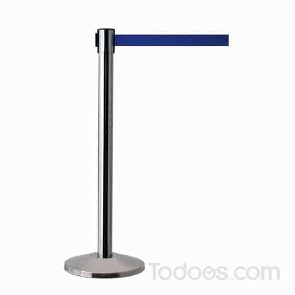 The stanchion post that ensures crowd control on a budget!