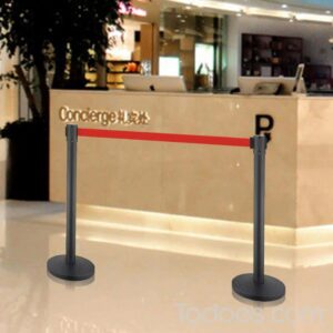 Retractable belt stanchions are an absolute necessity at any facility
