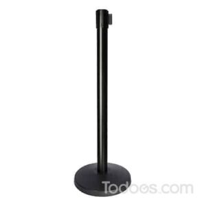 Retractable belt stanchions make access control affordable