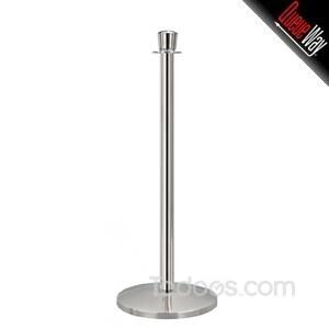 Add a touch of class to security with metal stanchion posts