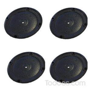 Self Adhesive Rubber Floor Protector Patches (4 pack)