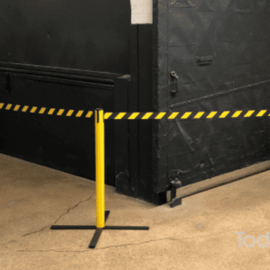 Stowaway post-style Stanchion is ideal for Creating Highly Visible Belt Barriers in Seconds!