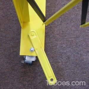 Barrier Gate Axle With Strap Square