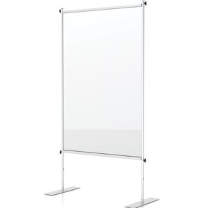 Whether you need a permanent or temporary setup this portable clear room safety partition will get the job done.