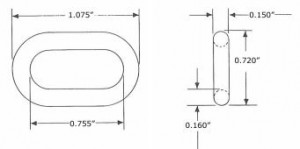 1 Inch Wide Plastic Chain Specifications