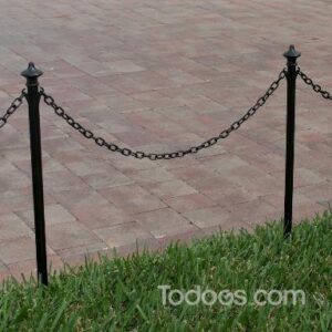 Solid Colonial Classic Ground Post - 23" Overall Height (Pack of 24)