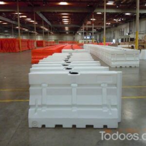 Water Filled Barrier is ideal for securing highways by rerouting traffic during routine maintenance or new construction.