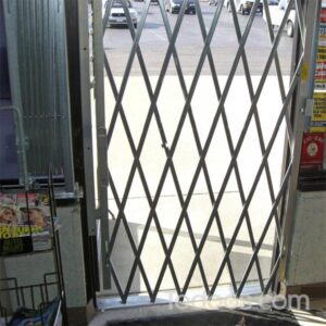 Folding door gates are a quick & easy way to secure standard doorways or hallways. Select from our stock widths or custom-fit your door size.