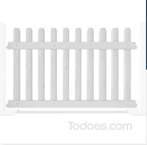Panel of Picket Event Fences