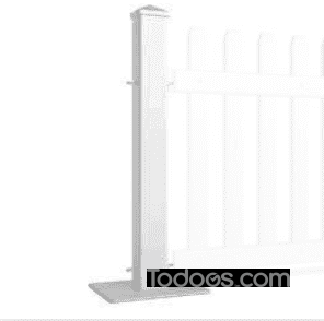 This fencing panel kit is made up of your choice of 10 or 20 white picket fence panels that are portable.