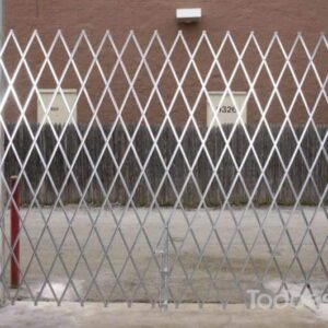 A Scissor gate adds trusted security to your facility. Best price here