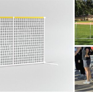 Designed for hosting outdoor sporting events of all sizes, this temporary fencing comes with our patented mesh material
