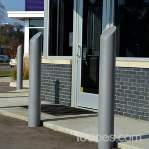 Ideal Shield Decorative Bumper Post Sleeves enhance the aesthetics of security posts and steel pipe bollards.