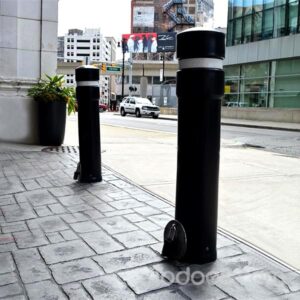 Ideal Shield Decorative Bumper Post Sleeves enhance the aesthetics of security posts and steel bollards.