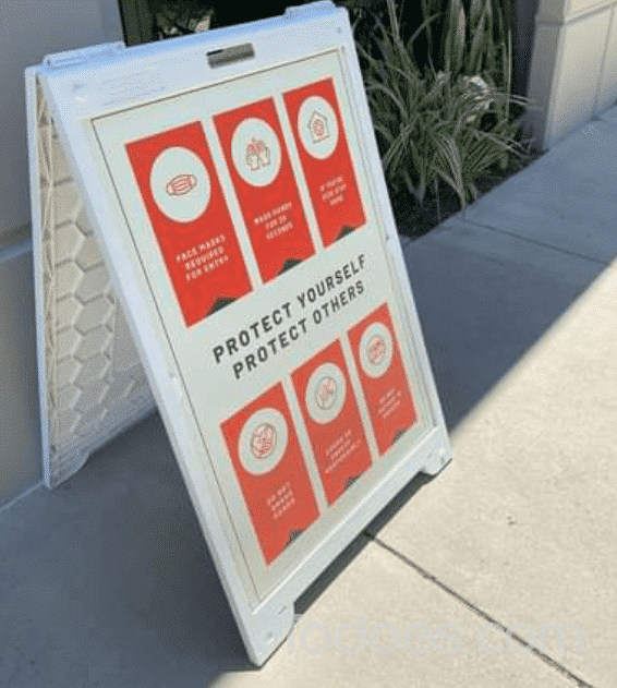 A Frame Sign Holder Is A Cost-Effective Promotional Tool